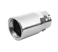 0132 Universale Terminale Scarico Acciaio Inox fino a 69mm Cromo