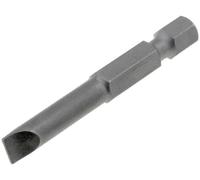 01795 Bit piatto 5,5 x 0,8 mm L. totale: 50 mm Fissaggio: 1/4" (E6,3 mm) WIHA