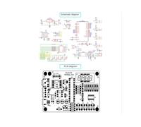 -017A RDA5807S Kit modulo ricevitore radio FM Circuiti elettronici fai da te Parti Display tubo digitale 87-108 MHz, senza guscio