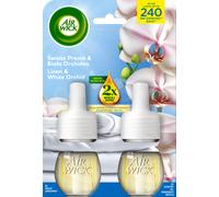 018185 Air Wick Electric Duo Pack Fresh Laundry & White Orchid