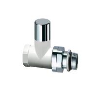 0189 12P TOPFAR - DETENTORE 1/2' DIRITTO FERRO BIANCO-CROMATO FAR