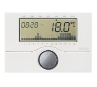 01910 Cronotermostato Programmabile A Batteria Bianco 13 x 10.4 x 2 cm 210