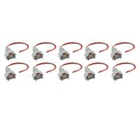 01F023 Spina Ugello Di Iniezione Di Carburante Per Citroen Per C2 Per C3 Per Nemo 1.1 1.4 1984G0 9655833580 81.217 75117167 Carburanti Carburante Iniettore(10 X Plugs Connector)