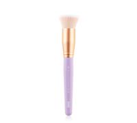02 Round Foundation Brush Pennello Taglio piatto Ultra-morbido Fibre sintetiche Fondotinta Nejha