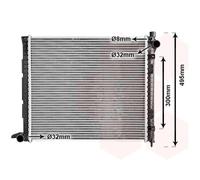 02002164 VAN WEZEL Radiatore, Raffreddamento motore per LAND ROVER