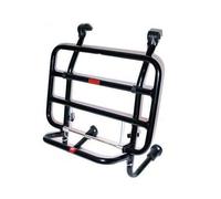 0201 PORTAPACCHI NERO ANTERIORE CON RIBALTINA VESPA PX TUTTI I MODELLI