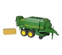 Bruder BRD02017 Rimorchio Pressaballe John Deere