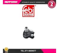 2X Febi 02271 Giunto di Supporto Guida Anteriore Per Opel Astra Zafira a B Omega