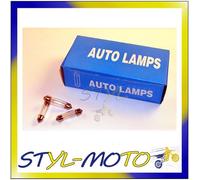 024.98.018 KIT 50x LAMPADINA LAMPADA AUTOLAMPS 6V 10W 10,5x38 BIANCA