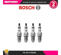 Candela di accensione Super plus BOSCH 0 242 235 668, 1 Pezzo