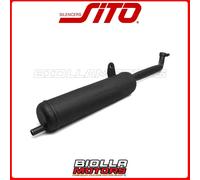0246 MARMITTA SCARICO SITO PIAGGIO SI/KS/FL2/BOSS round shape 50 - STEEL 2T