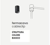 0253-B.CO FERMACAVO BIANCO PER SOSPENSIONE