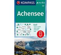 027 achense: 4in1 Wanderkarte, mit Aktiv Guide und Detailkarten inklusive Karte zur offline Verwendung in der KOMPASS-App. Fahrradfahren. Skitouren. Langlaufen.