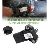 0281002401 038906051C Per VAG VW AUDI SEAT SKODA Auto MAP Boost Collettore Sensore di Pressione Assoluta Nuovo 0 281 002 401 038 906 051 C