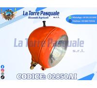02850AI FANALE ANTERIORE 3 LUCI CON INTERRUTTORE UNIVERSALE IN METALLO TRATTORE