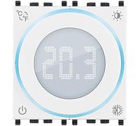 02970.B Termostato a Rotella ON/OFF, Retroilluminazione a LED, Alimentazione 100