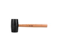 02A347 TOPEX Mazzuola gomma 900g Ø72mm manico legno