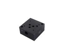 03-1W Valvola direzionale idraulica Base Collettore for DSG-03 4WE10 di installazione valvola solenoide Blocco circuito olio DN10