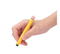 03 Stilo Giallo, Penna a condensatore Stilo a condensatore Penna per Disegno con Touch Screen, Matita nostalgica Corta per Tablet Disegno Smart Phone(Short)