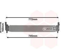 VAN WEZEL 03002346 Radiatore motore per VW Polo Schrägheck (6R1, 6C1)