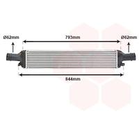 VAN WEZEL 03004319 Intercooler