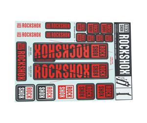 03054962 Rockshox Set Decorazioni Compatibile per Decalcomania Kit per Ø 35mm