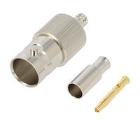 031-71014-RFX maschio BNC femmina dritto 75Ω giunto a morsetto delrin (POM) A...