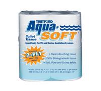 03300 veli 4 Rotoli di Carta igienica Aqua Soft