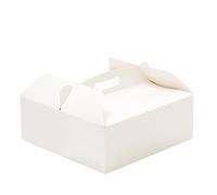 Scatole per dolci quadrate con manico