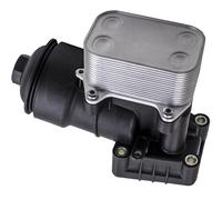03L115389 - Alloggiamento filtro dell'olio, guarnizione per radiatore dell'olio, ricambio per Audi Seat, Skoda, VW 2.0TDI 1.6TDI 03L115389B 03L115389C