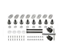 Givi 03RKIT Rapid Release, kit di montaggio male Argento/Nero