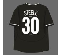 04-05 Man United Away Name Set - Patch trasferimento di calore Steele #30 in ...