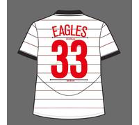 04-05 Man United Third Name Set - Eagles #33 Velvet Fan Made Heat Transfer