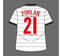 04-05 Man United Third Name Set - Forlan #21 Velvet Fan Made Heat Transfer