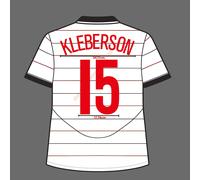 04-05 Man United Third Name Set - Kleberson #15 Velvet Fan Made Heat Transfer
