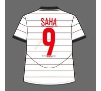 04-05 Man United Third Name Set - Saha #9 (toppa di trasferimento termico...