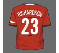 04/05 Manchester Home Name Set - Stampa personalizzata RICHARDSON #23