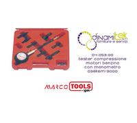 04.053.00 TESTER COMPRESSIONE MOTORI BENZINA CON MANOMETRO 038K6M/3000 SPIN MARC