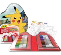 04-0785 CRAYOLA - Valigetta Colori & Adesivi Pokémon