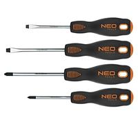 Neo Tools Serie di estrattori per viti 04-204 – Set cacciaviti PH1 PH2 SL5 SL6 4 pz