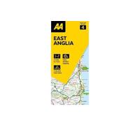 Road Map East Anglia (AA Road Map Series 4) (AA Road Map Britain) Map - Folded Map. 3 miles to 1 inch.: 1:200000: 04