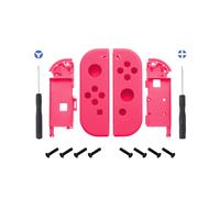 04 Rose - Custodia di ricambio per controller sinistro destro L R per Nintendo Switch OLED Joy-Con