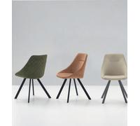04 Sedie Design imbottite rivestimento soft touch BILBAO