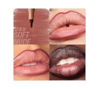 (04)Velvety Lip Liner with Moisturizing Formula Long Lasting Highly Pigmented for Fuller 3D Lips Multiple Shades 1 Piece