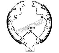 040.118 TRUSTING Kit ganasce freno per ,ALFA ROMEO,DAF,FORD,IVECO,LDV