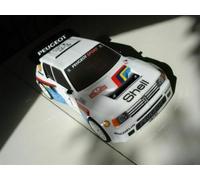 0400 - Carrozzeria body RC scala 1/10 Peugeot 205 GTI RALLY-TOURING+ALETTONE