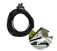 040Parts - Corda in gomma per tetto, soffietto per tenda con accessori di serraggio rapido, compatibile con VW T6 VW T6.1 VW T5 - Accessori per Multivan Beach California Bulli Bus -