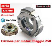 0411 - GIRANTE FRIZIONE CENTRIFUGA Tipo Originale per DERBI GP1 250 dal 2005->