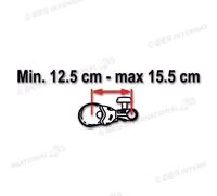 04133-01 Bike-Block Pro 1 - ROSSO Fiamma per portabici Camper Caravan Motorhome