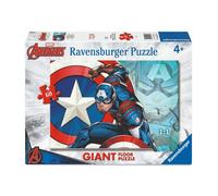 04217 Ravensburger - Captain America - Puzzle Giant Floor - 60 pezzi